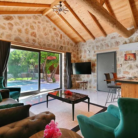Yesilkoy 1 Bedroom 6626 Villa Kalkan